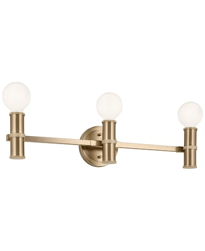 Kichler Torche 24 1/4"W Champagne 3-Light Bath Light