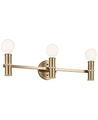 Kichler Torche 24 1/4"W Champagne 3-Light Bath Light