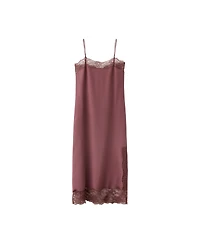 Mango Women's Selection Lace Midi Dress