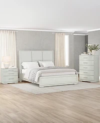 3-Piece Matrix Bedroom Set (California King Bed, Chest, & Nightstand), Macy's Exclusive