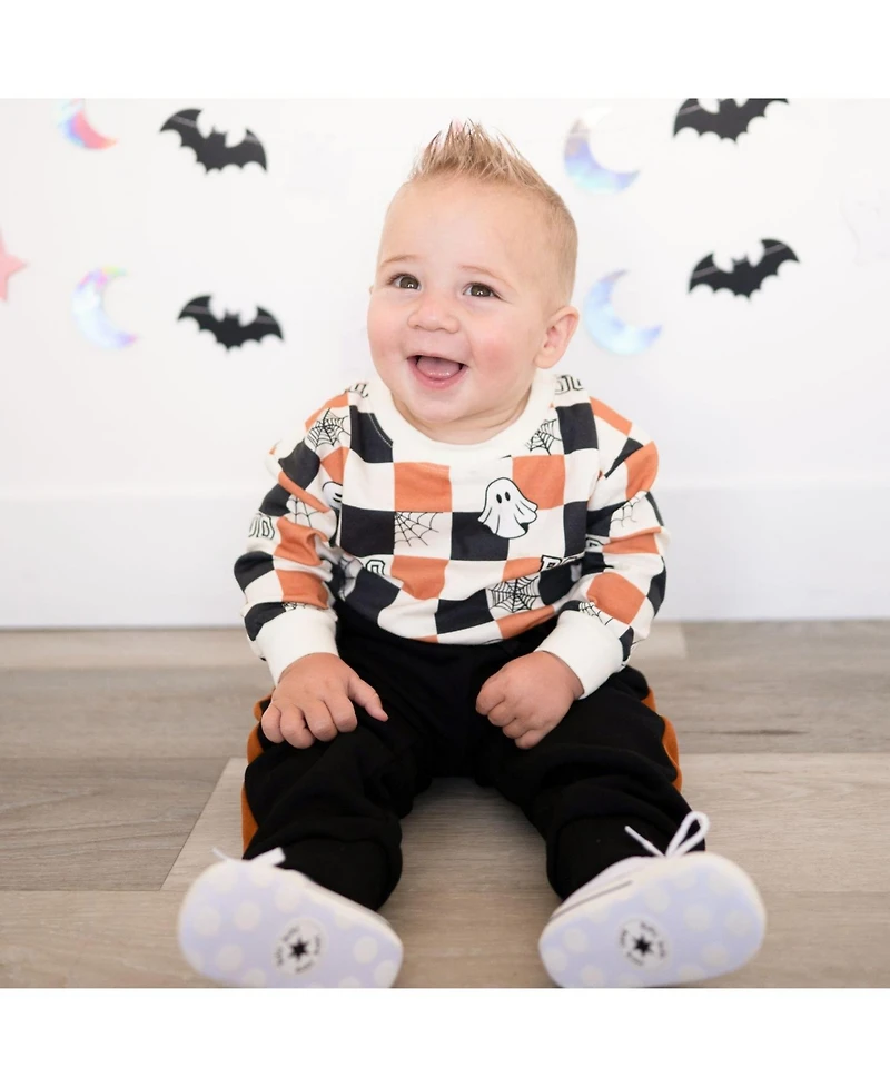 Sweet Wink Toddler Boys' 2T-5T Striped Fleece-Lined Jogger