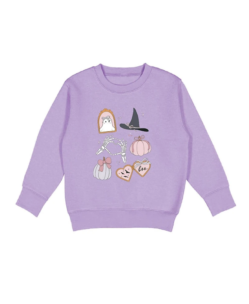 Sweet Wink Big Girls 10-12 Spooky Girlie Halloween Sweatshirt