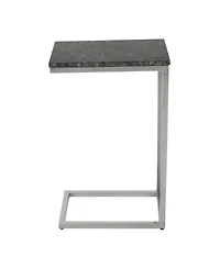 Jofran Aurora Solid Marble Modern Luxury Glam Accent C-Table (Set of 2