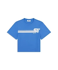Sergio Tacchini Women's Corsa Cropped Crewneck T-Shirt