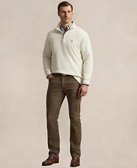 Polo Ralph Lauren Men's Big & Tall Estate-Rib Quarter-Zip Pullover Sweater