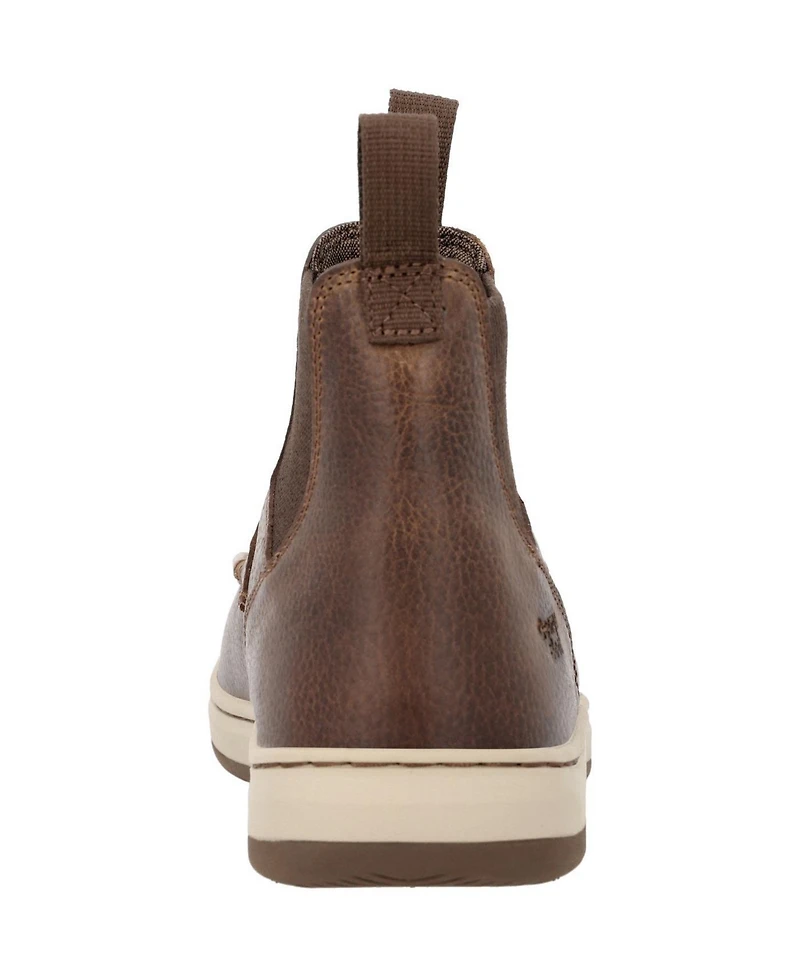 Georgia Boot Men's Eagle SuperLyte Moc-Toe Leather Boots