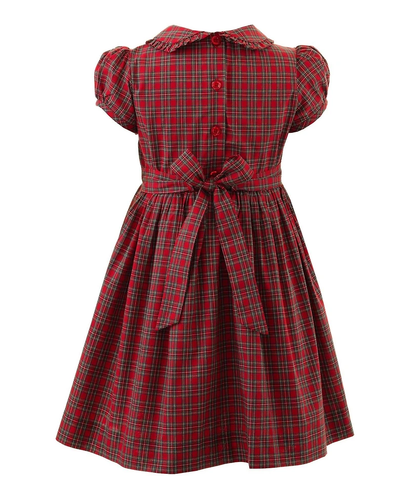 Rachel Riley Girls' (2T-10) Tartan Frill Dress