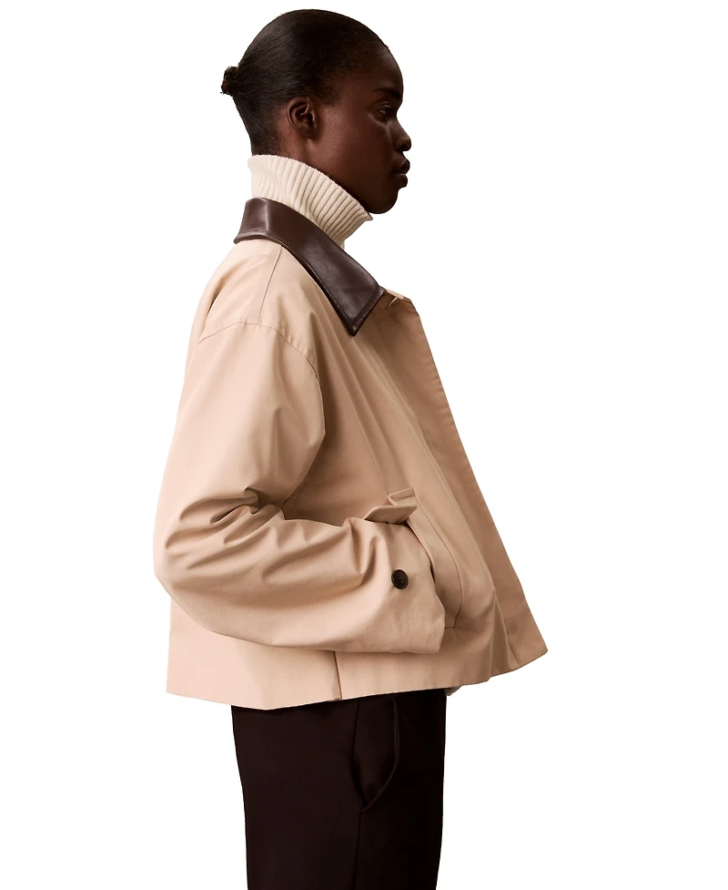 Calvin Klein Women's Cropped Jacket