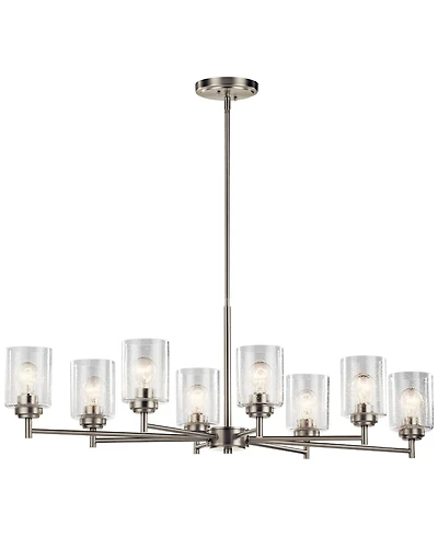 Kichler Winslow 44 1/4" Wide Brushed Nickel 8-Light Chandelier
