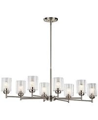 Kichler Winslow 44 1/4" Wide Brushed Nickel 8-Light Chandelier