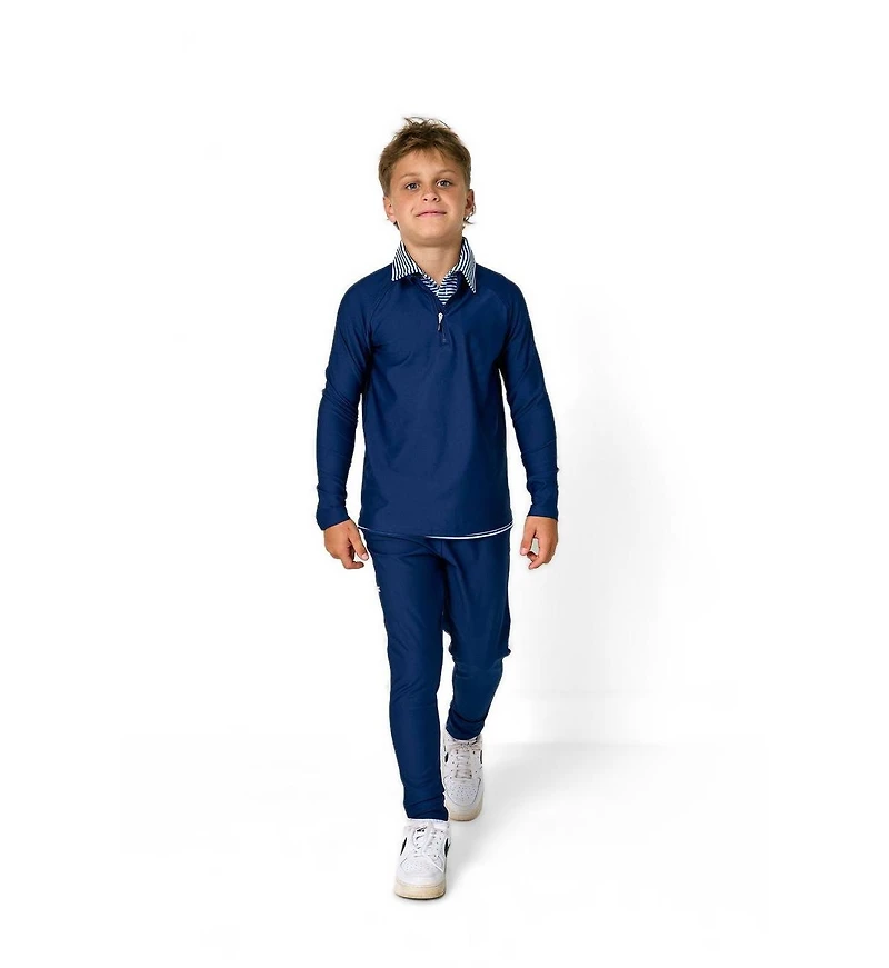 Courtside Kids Boys' 2-16 Retro Warm-Up Jogger