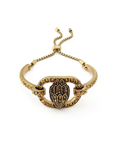 Kurt Geiger London Faux Stone Signature Chelsea Eagle Slider Cuff Bracelet