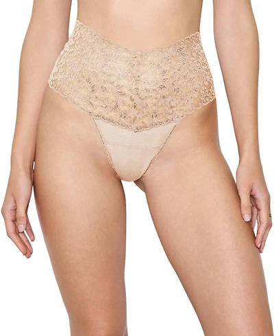 Hanky Panky Retro High-Waisted Lace Thong