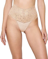 Hanky Panky Retro High-Waisted Lace Thong