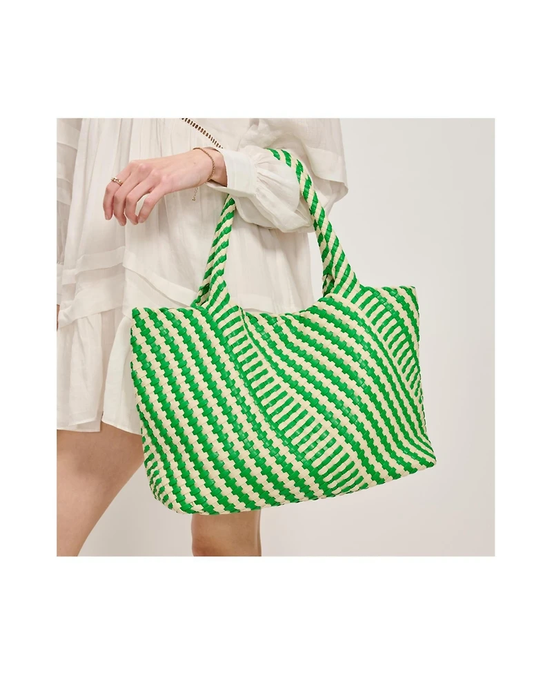 Moda Luxe Solana - Mixed Material Tote