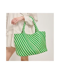 Moda Luxe Solana - Mixed Material Tote