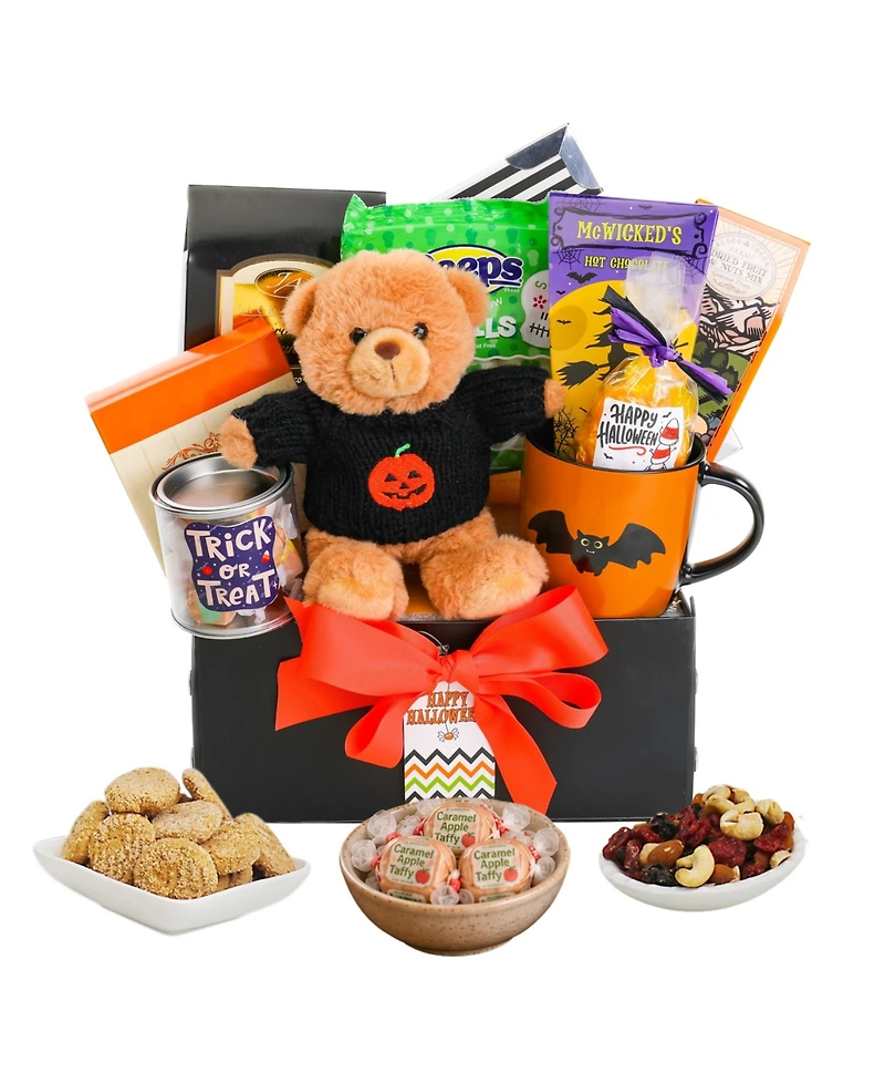 Beyond the Bow Gifts Bear-y Spooky Treats Gift Basket, 9-Pieces