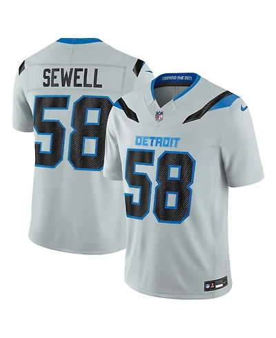 Nike Men's Penei Sewell Silver Detroit Lions 2026 Rivalries Collection Vapor F.u.s.e Stitched Limited Jersey