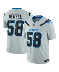Nike Men's Penei Sewell Silver Detroit Lions 2026 Rivalries Collection Vapor F.u.s.e Stitched Limited Jersey