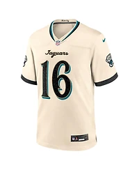 Nike Men's Trevor Lawrence Natural Jacksonville Jaguars 2026 Rivalries Collection Game Jersey
