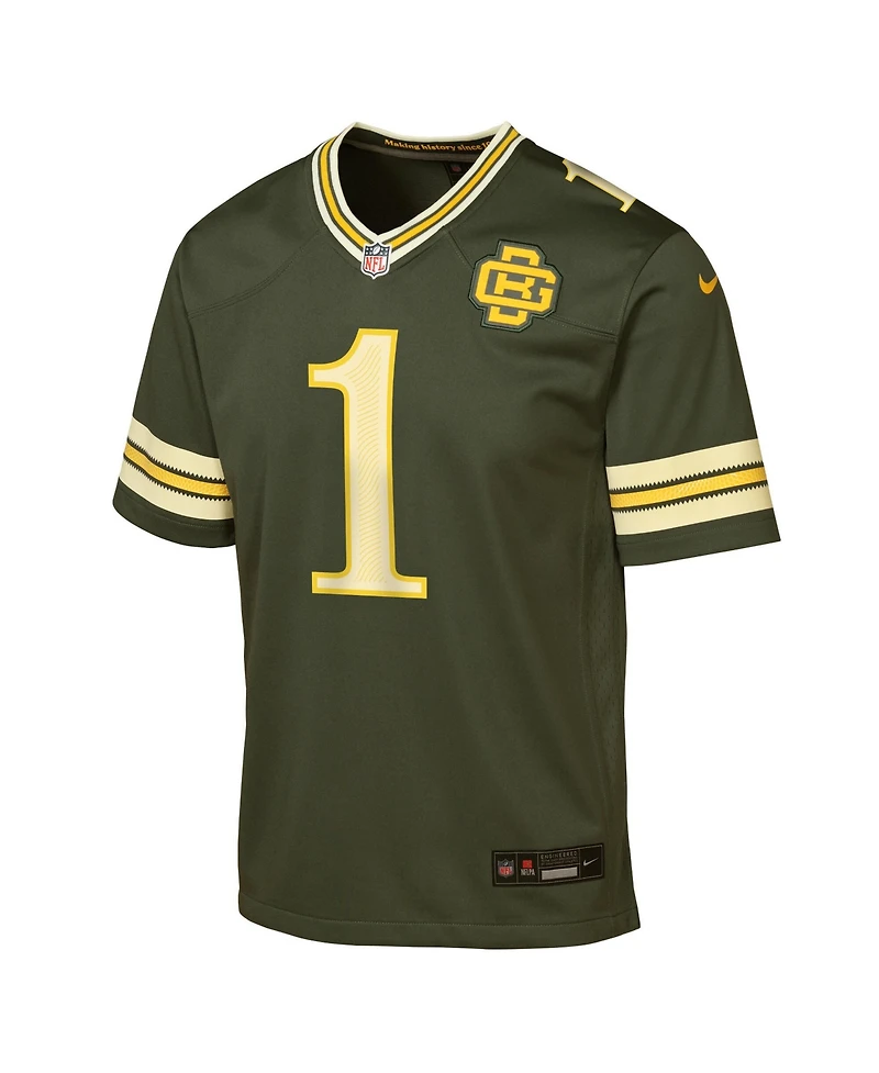 Nike Big Boys and Girls Micah Parsons Green Bay Packers 2026 Rivalries Collection Game Jersey