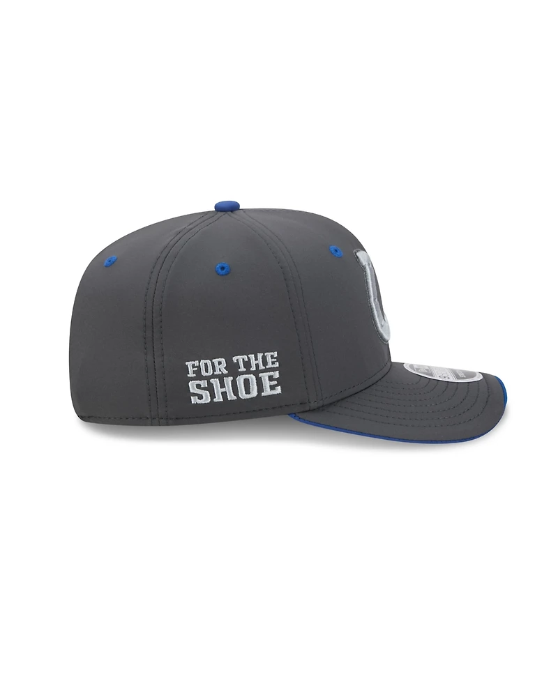 New Era Men's Charcoal Indianapolis Colts 2026 Rivalries Collection Sideline 9SEVENTY Adjustable Hat