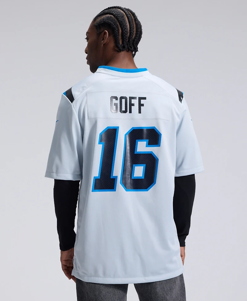 Nike Men's Jared Goff Silver Detroit Lions 2026 Rivalries Collection Game Jersey