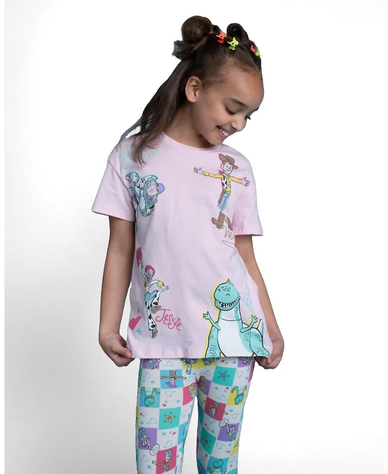 Toy Story Winnie the Pooh Toddler Girl's 2-Piece Tee and Leggings Set