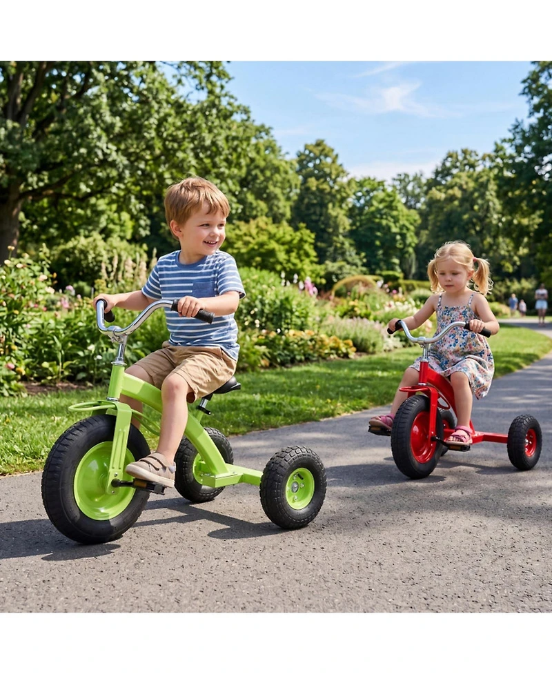 Hongge 15 in Adjustable Handlebar and Seat Bike, 200 lb Capacity, Ages 3+