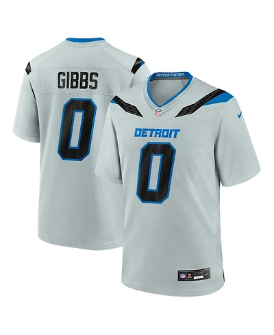 Nike Men's Jahmyr Gibbs Silver Detroit Lions 2026 Rivalries Collection Game Jersey