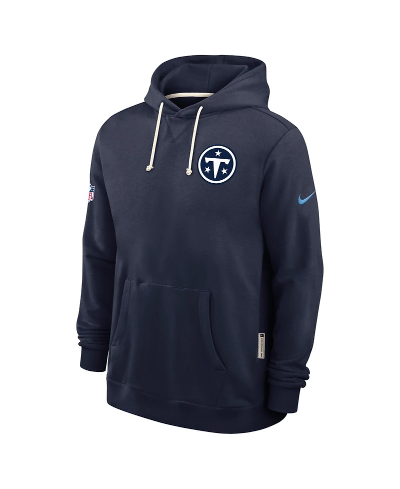 Nike Men's Navy Tennessee Titans 2026 Rivalries Collection Sideline Pullover Hoodie