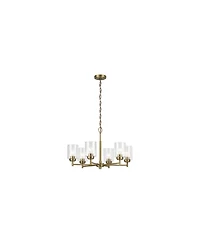 Kichler Winslow 16.5" 6-Light Chandelier in Natural Brass