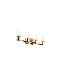 Kichler Adani 30" Wide Champagne Bronze 4-Light Bath Light