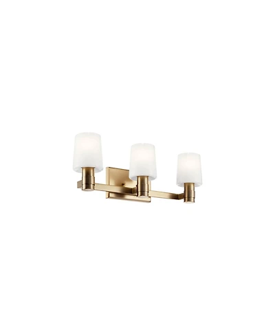 Kichler Adani 24" Wide Champagne Bronze 3-Light Bath Light