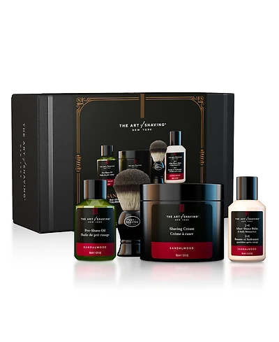 The Art of Shaving 4-Pc. Full Size Kit, Sandalwood