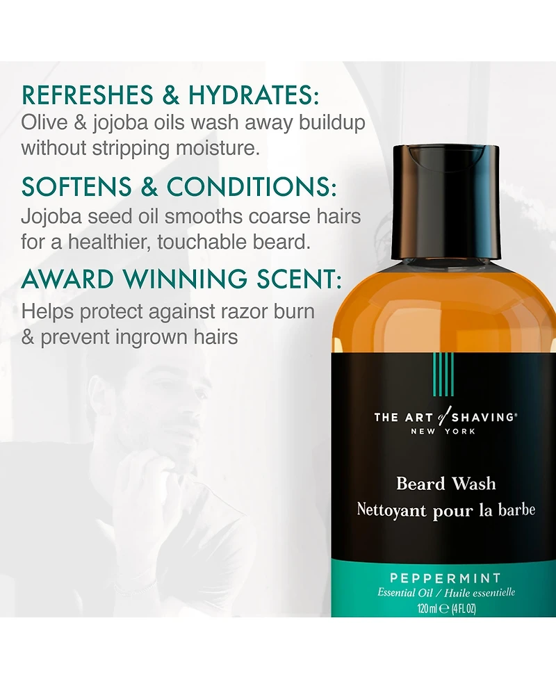 The Art of Shaving Beard Wash, 4 Fl Oz
