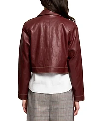 Central Park West Women's Hazel Topstitched Jacket
