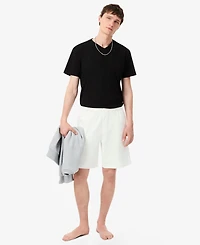 Lacoste Men's 3-Pack Regular Fit V-Neck Undershirts