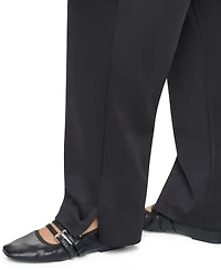 Dkny Women's Pins & Patches Wide-Leg Knit Drawstring Pants