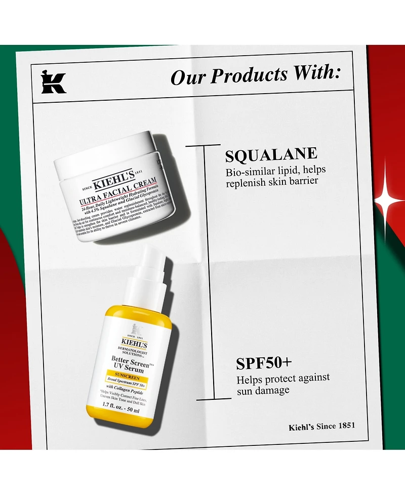 Kiehl's Since 1851 2-Piece Holiday Glow Gift Set