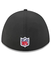 New Era Men's Black York Giants 2026 Nfl Cruical Catch 39THIRTY M-Crown Stretch Hat
