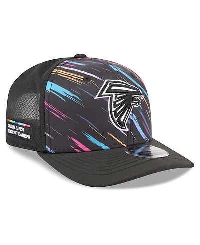 New Era Men's Black Atlanta Falcons 2026 Nfl Cruical Catch 9SEVENTY Adjustable Trucker Hat