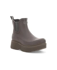 Chooka Women's Upland Platform Chelsea Rain Boot