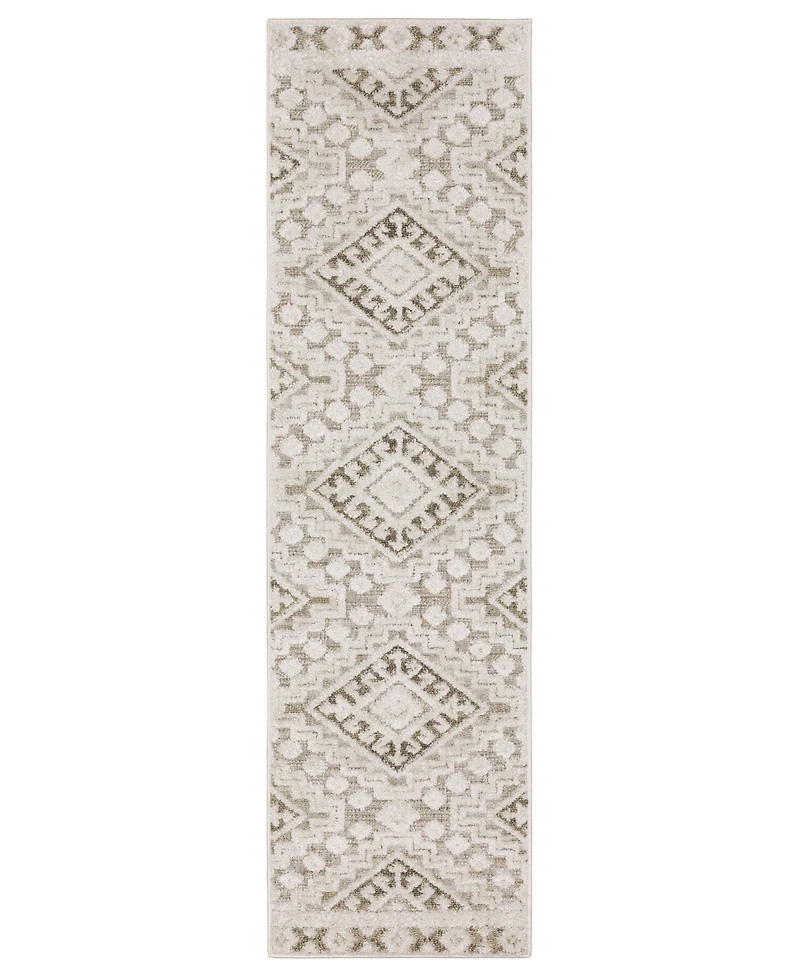Oriental Weavers Tangier TAN03 2'3x7'6 Runner Area Rug