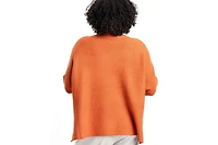 Caldwell Collection Women's Lori Turtleneck High-Low 3/4-Sleeve Sweater