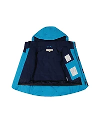 Deux par Little Boys 6-8 Two Piece Discover Snowsuit Blue