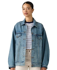 Levi's Women's Trucker Denim Oversized-Fit Jacket