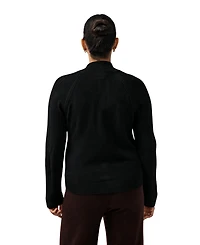 Ingrid + Isabel Women's Funnel Neck Raglan Knit Cardigan