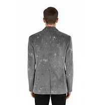 Pcfg Men's Cotton Velvet Tailored Blazer