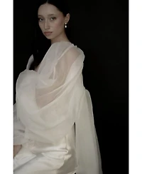 A.b. Ellie Pearl Double Drop Earrings